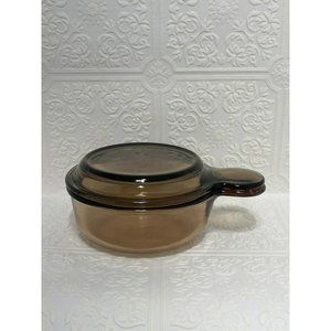 Corning Vision V-150-B (AKA Grab-it Bowl) with Lids 6 Inch Small Tiny Vintage